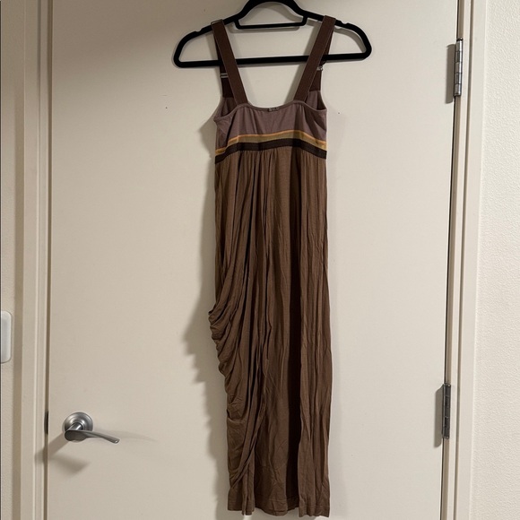 VPL BROWN TIDAL JERSEY DRESS - Picture 5 of 7